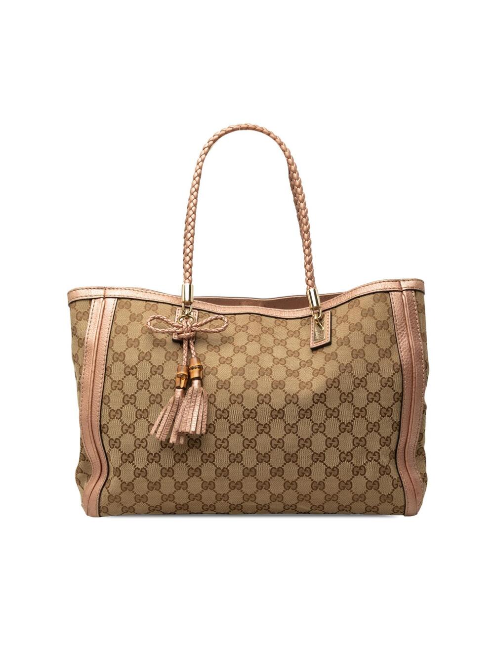 Gucci Gg Canvas Bella Tote Pre-Loved #363020G60B